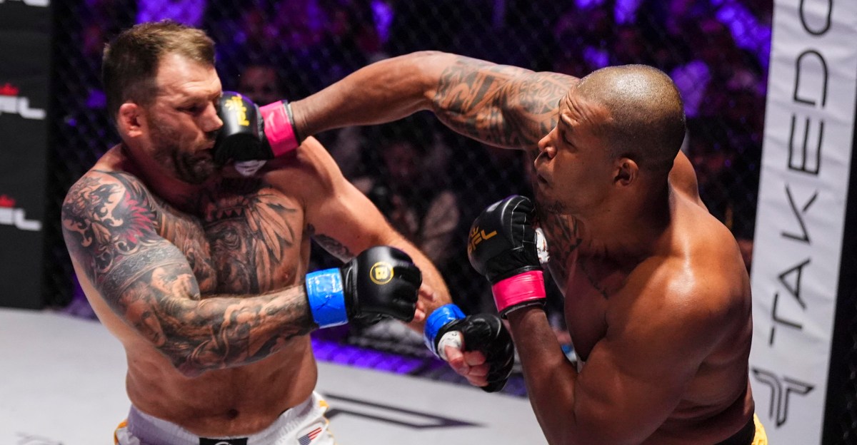 Renan Ferreira jokes he will ‘turn into a wrestler’ if opponents keep avoiding stand-up fights in PFL