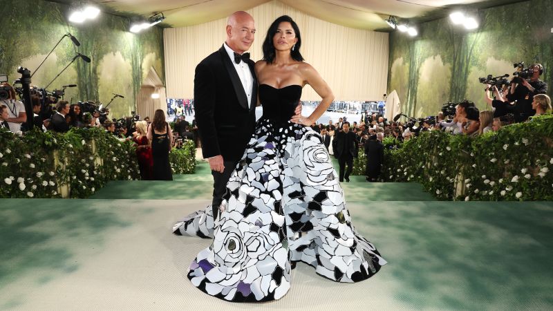 Jeff Bezos at the Met Gala: Extreme wealth’s big night out