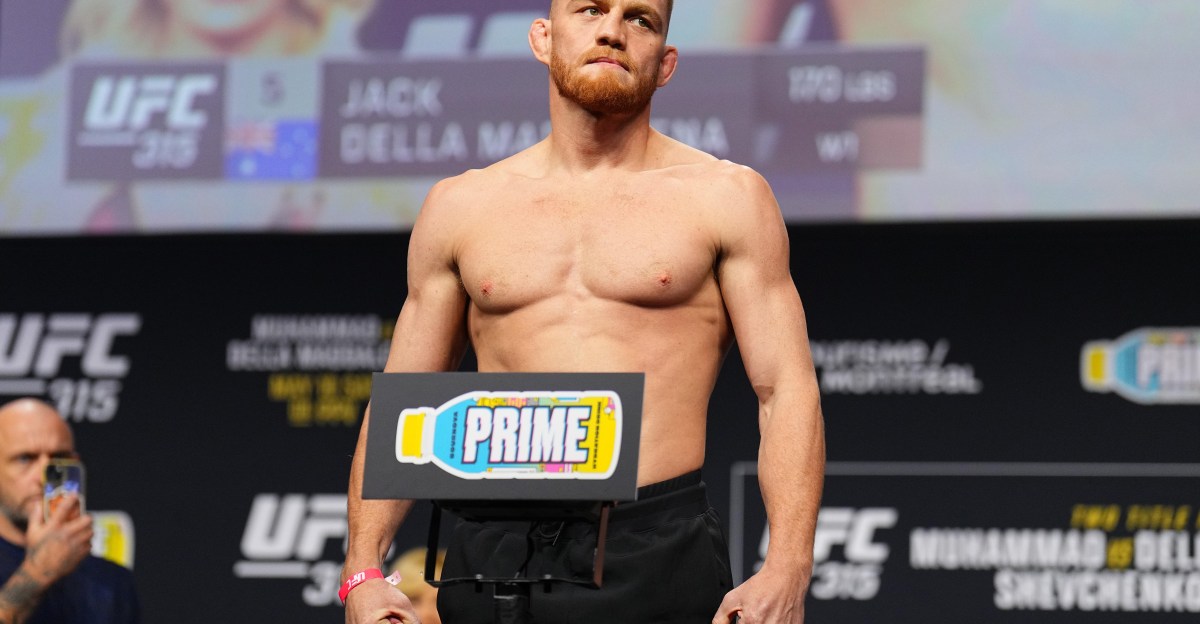 UFC Perth early weigh ins results, LIVE updates | Jack Della vs. Prates