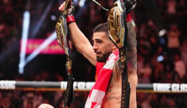 Ilia Topuria reveals his Mount Rushmore for the top 4 UFC fighters of all-time, builds perfect MMA fighter