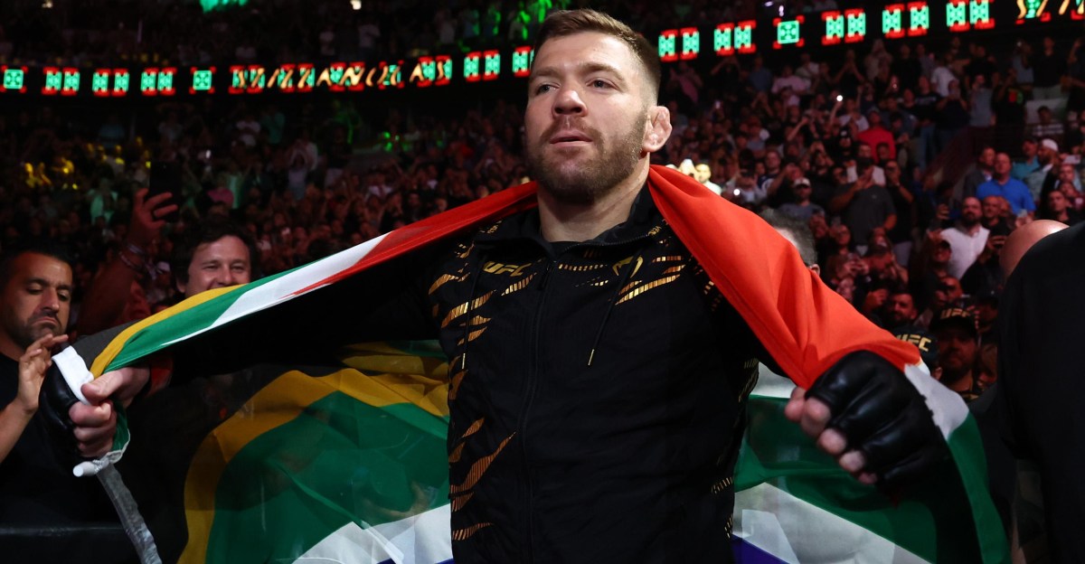 Dricus du Plessis celebrates Sean Strickland beating Khamzat Chimaev:  ‘I guess this makes me world champion again’