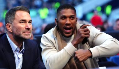 Eddie Hearn looks forward to Anthony Joshua vs Tyson Fury