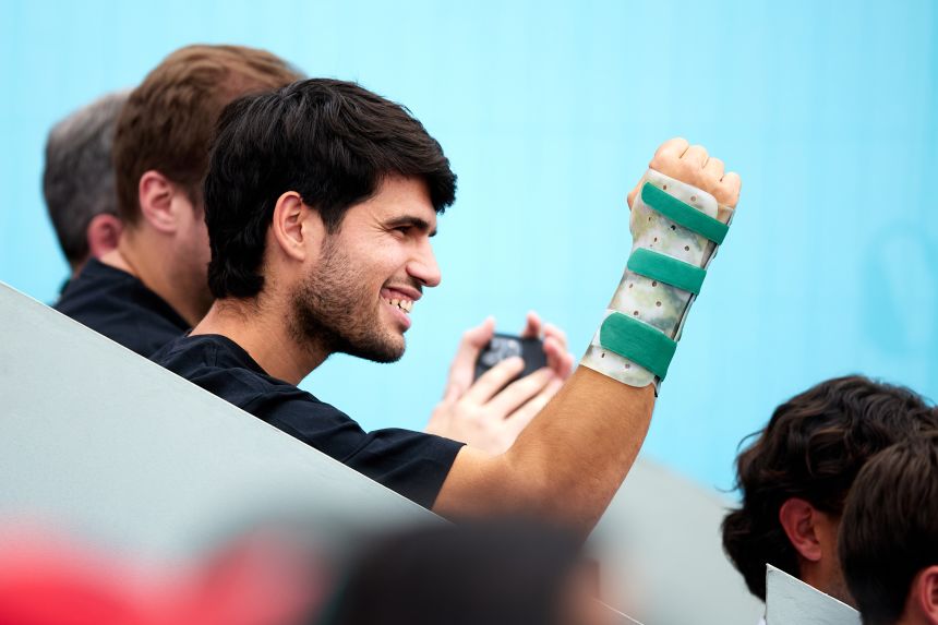 Nadal is confident his compatriot Alcaraz is on the right path to greatness.