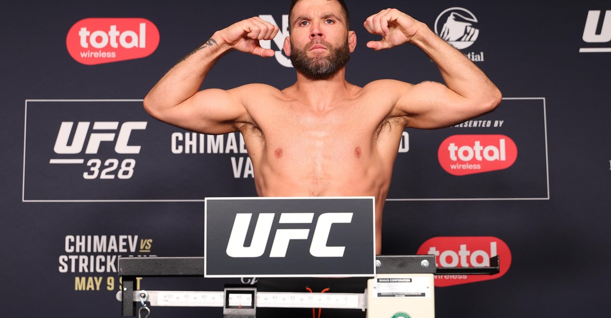 UFC 328 fighter upset about bonuses misses weight by four pounds