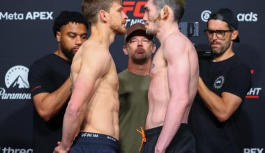 UFC Vegas 117 Start Time, Full Fight Card Details