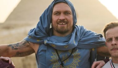 Oleksandr Usyk looks forward to fighting in front of Egyptian pyramids