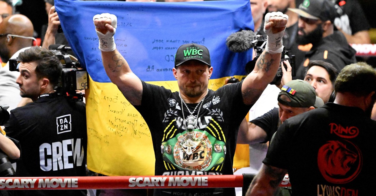 ‘Didn’t want you to be bored’: Usyk reacts to performance in Rico fight