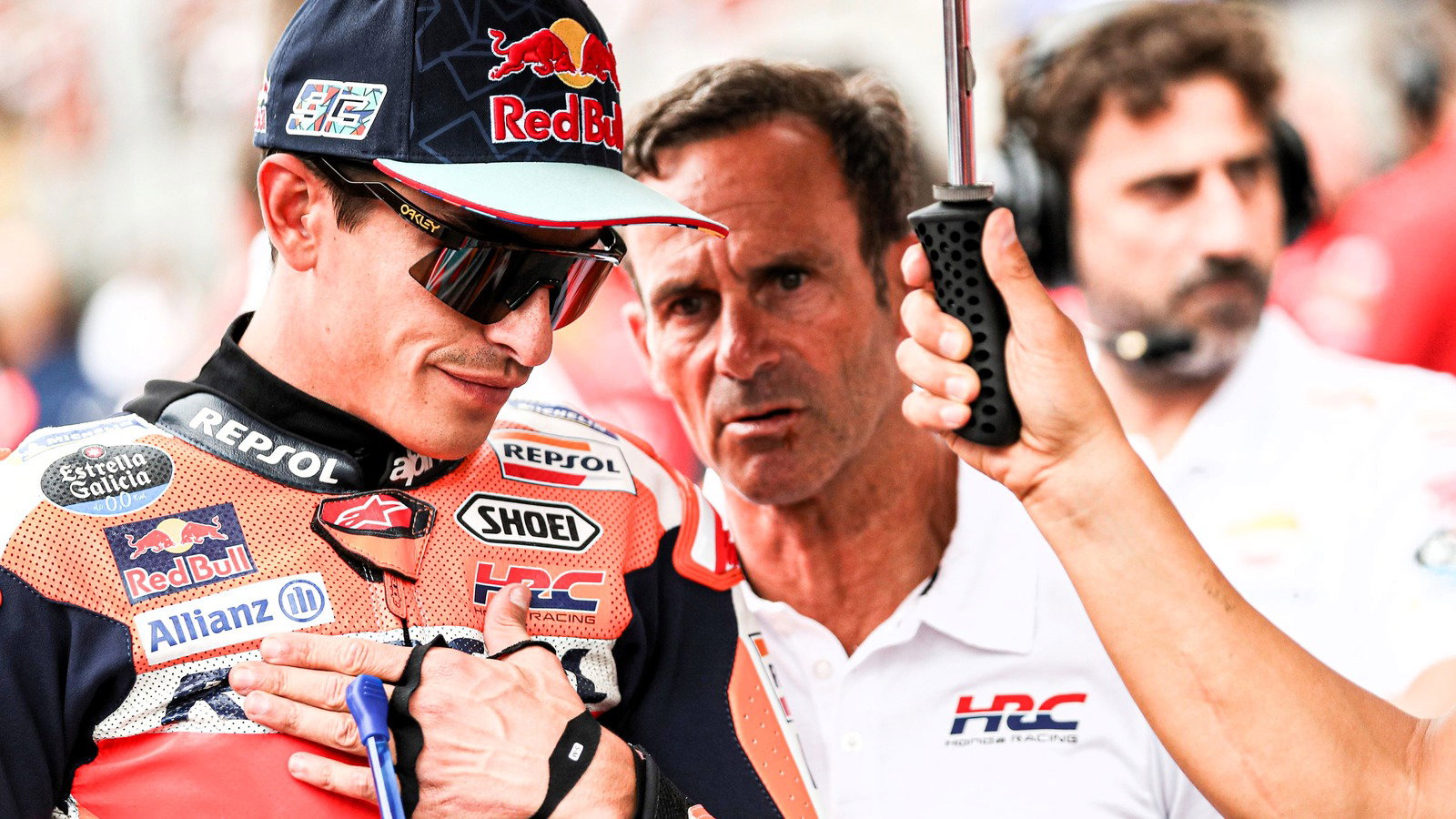 Marc Marquez, Alberto Puig.