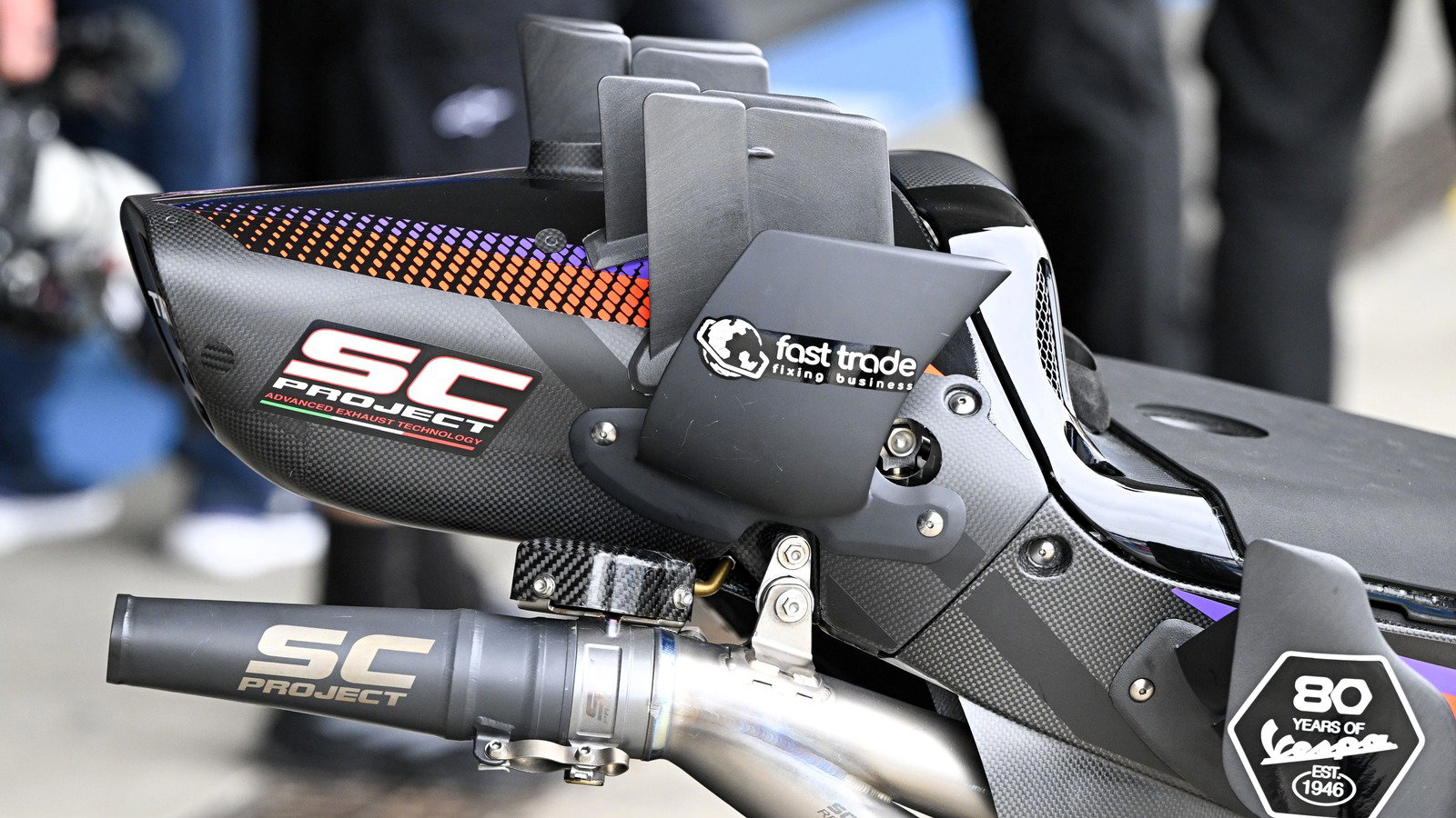 Aprilia rear aero, 2026 Spanish MotoGP.