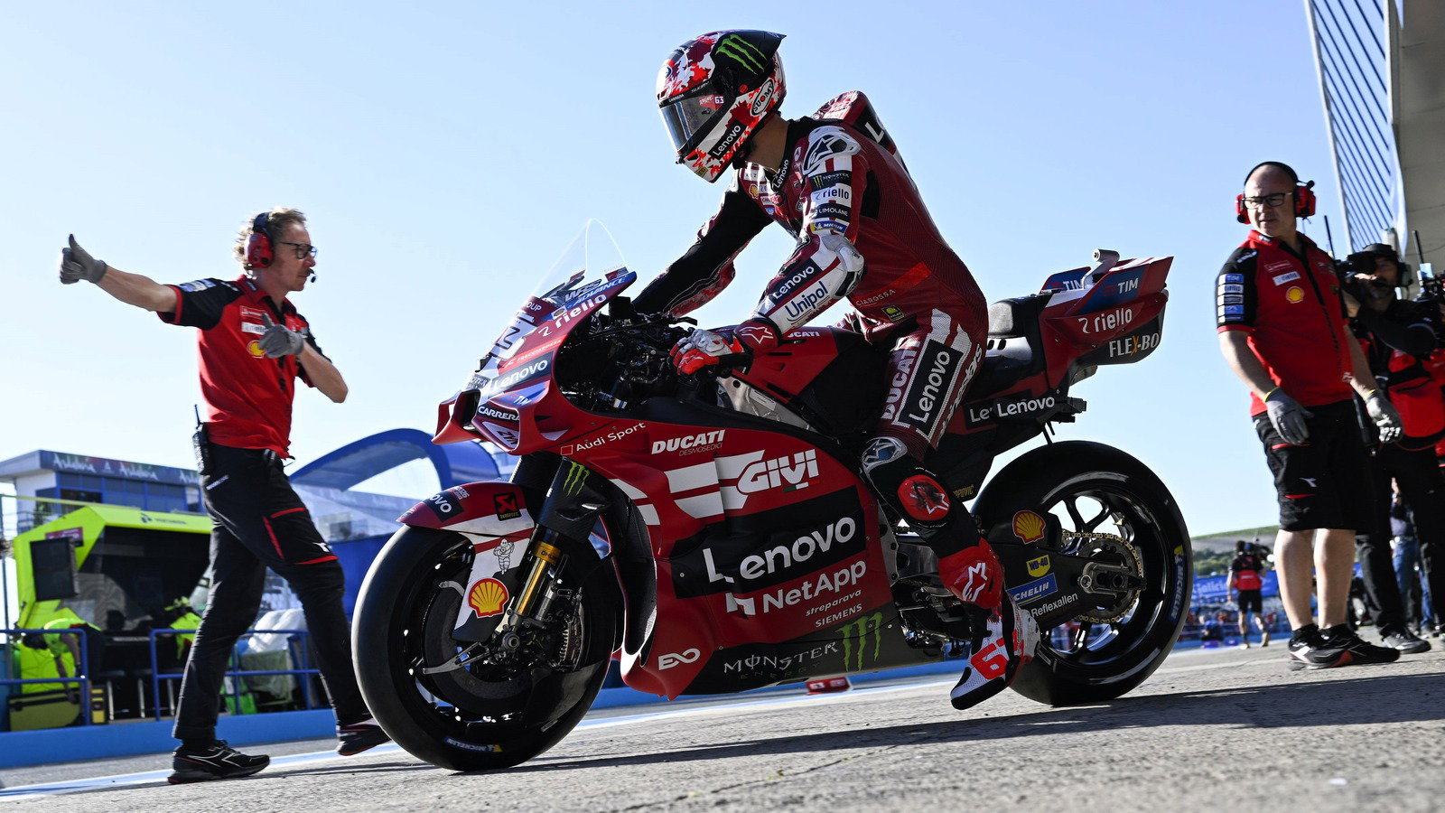 Pecco Bagnaia, 2026 Spanish MotoGP.
