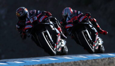 Jorge Martin, Marco Bezzecchi, 2026 Spanish MotoGP.