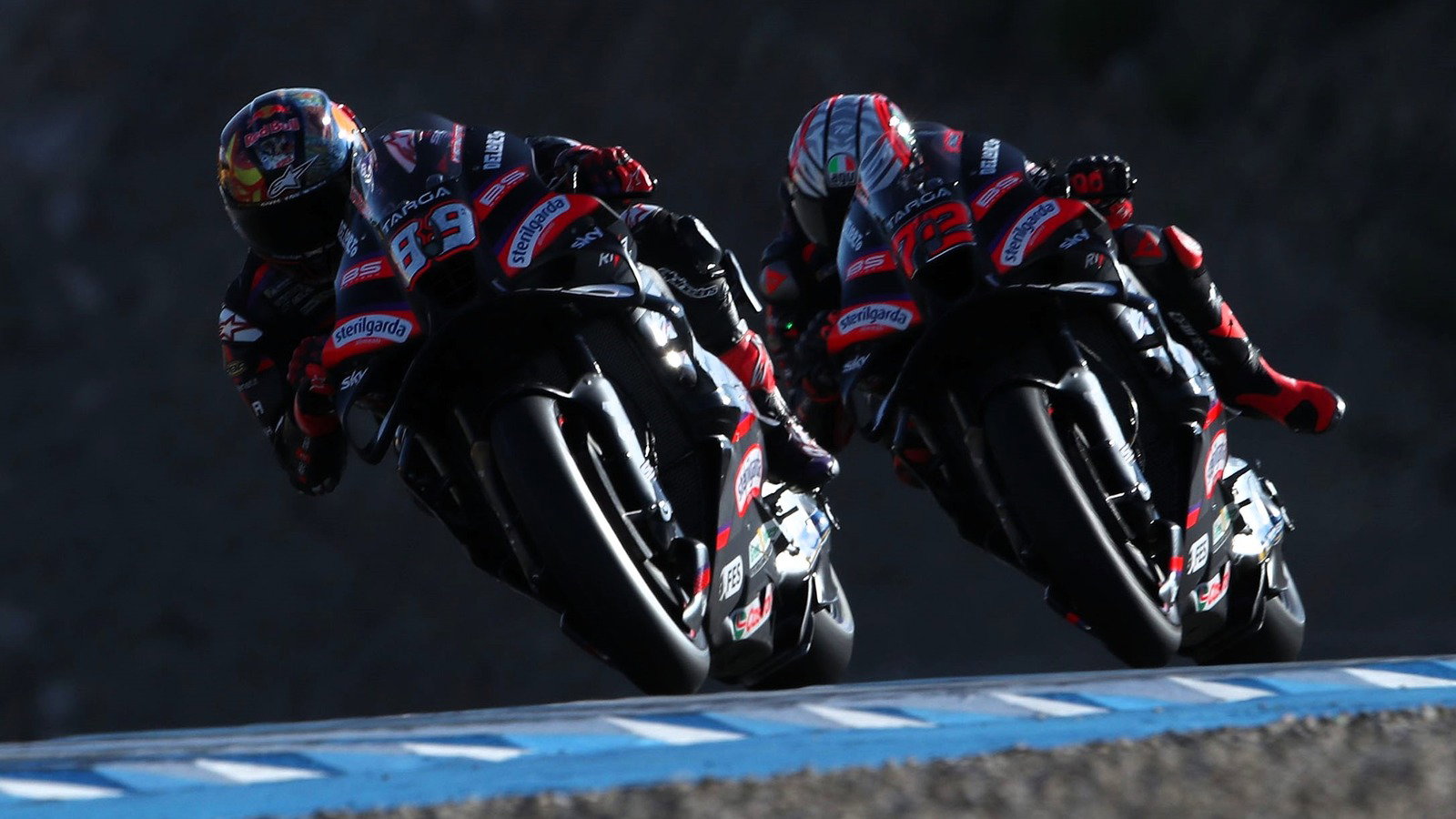 Jorge Martin, Marco Bezzecchi, 2026 Spanish MotoGP.