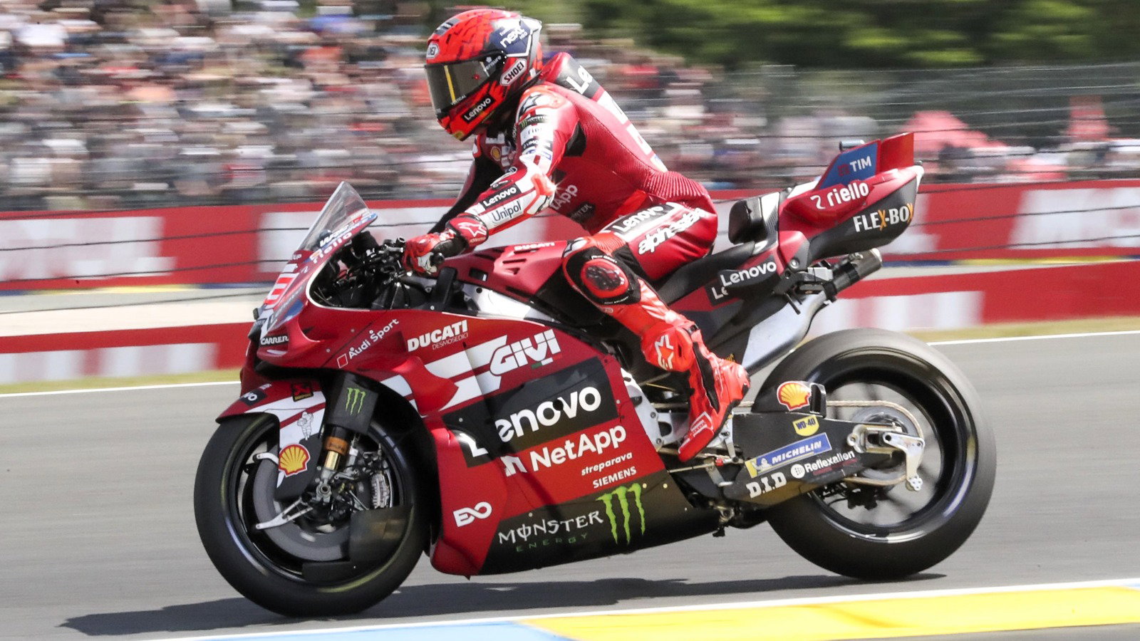 Marc Marquez, side aero, 2026 French MotoGP.