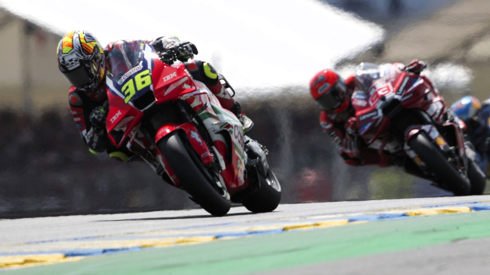 Joan Mir, Marc Marquez, 2026 French MotoGP Sprint.