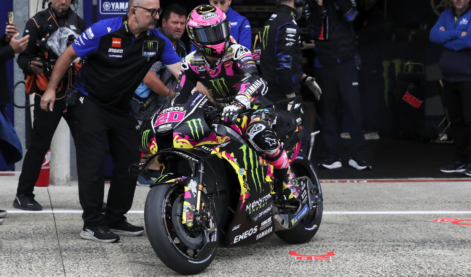Fabio Quartararo, special livery, 2026 French MotoGP.