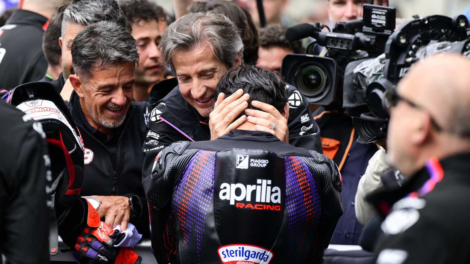 Massimo Rivola, Jorge Martin, 2026 French MotoGP.