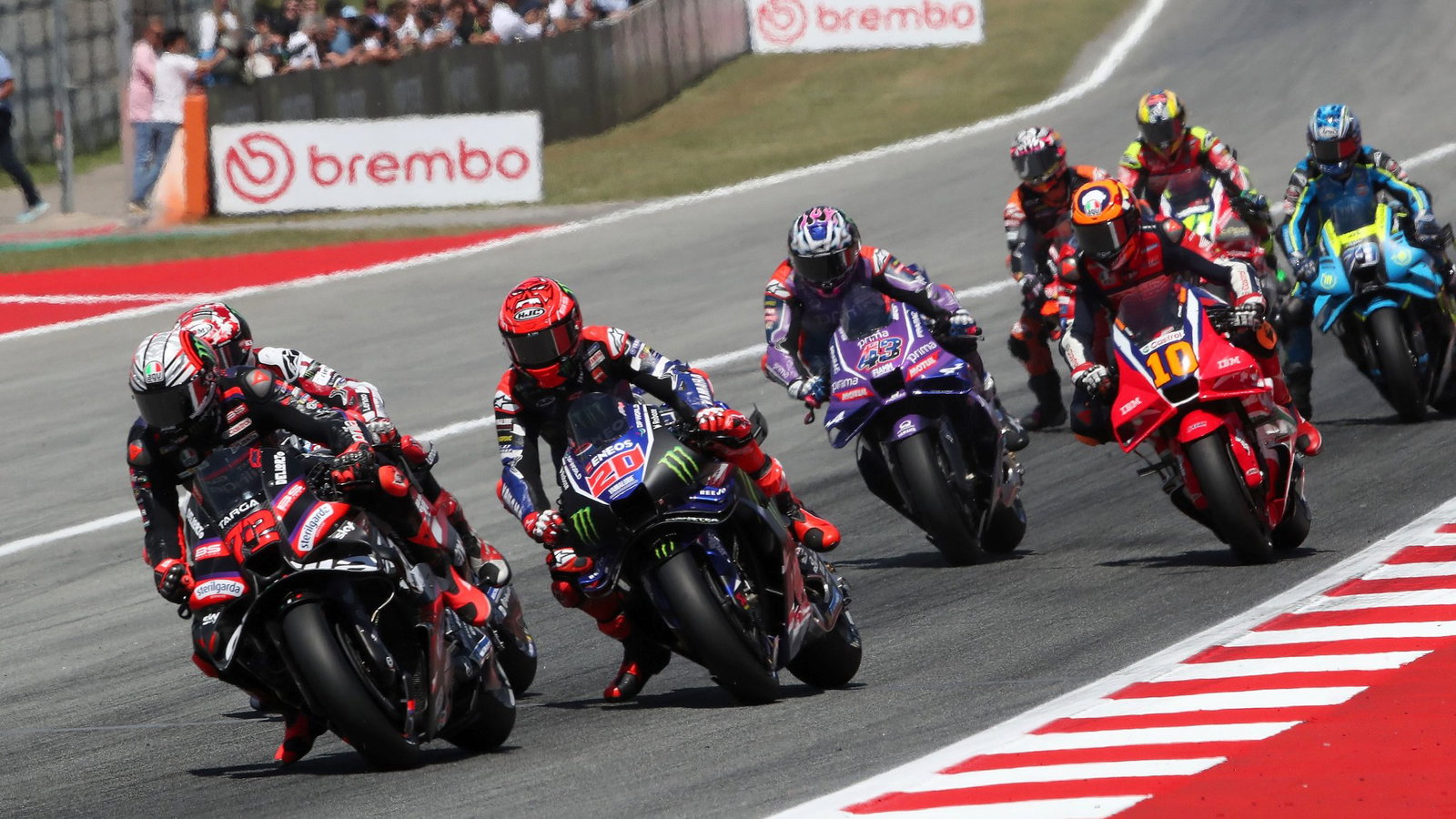 Marco Bezzecchi, 2026 Catalan MotoGP Sprint.
