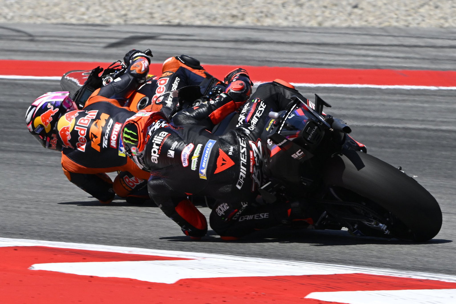 Marco Bezzecchi, Enea Bastianini, 2026 MotoGP Catalan Grand Prix. Credit: Gold and Goose.