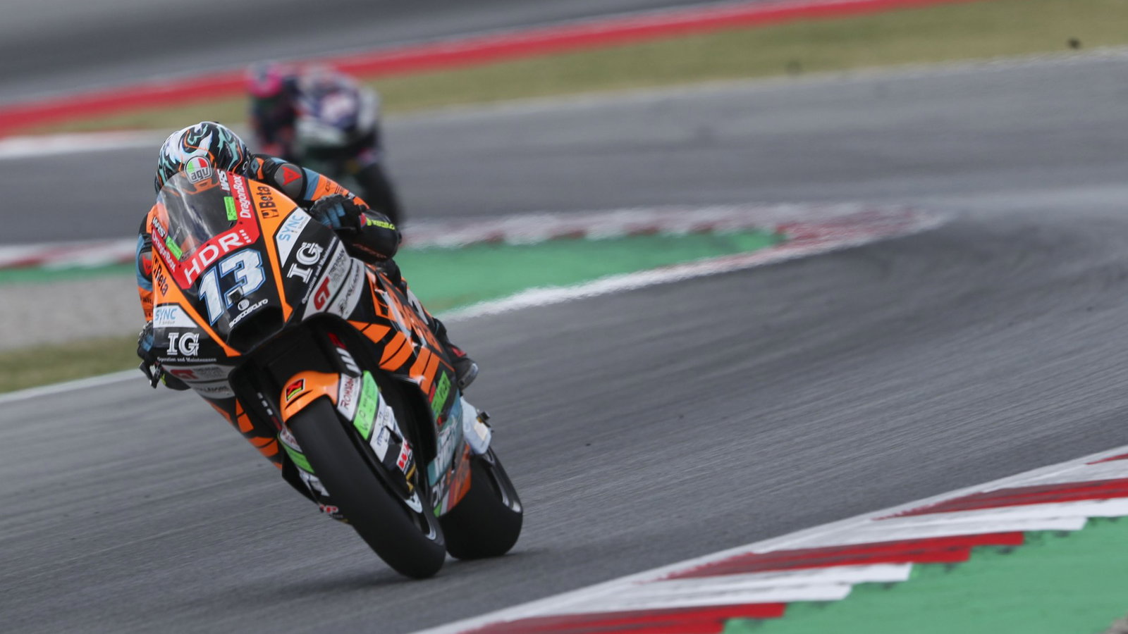 Celestino Vietti, 2026 Moto2 Catalan Grand Prix. Credit: Gold and Goose.