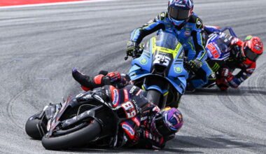 Raul Fernandez, Jorge Martin clash, 2026 Catalan MotoGP.