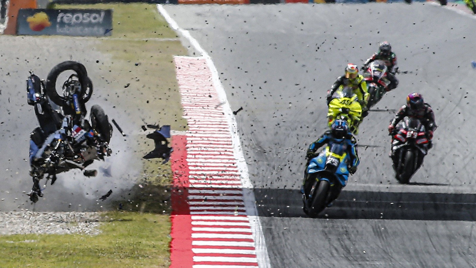 Alex Marquez bike, 2026 Catalan MotoGP.