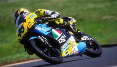 Valentino Rossi, 1996 125cc Austrian Grand Prix. Credit: Gold and Goose.
