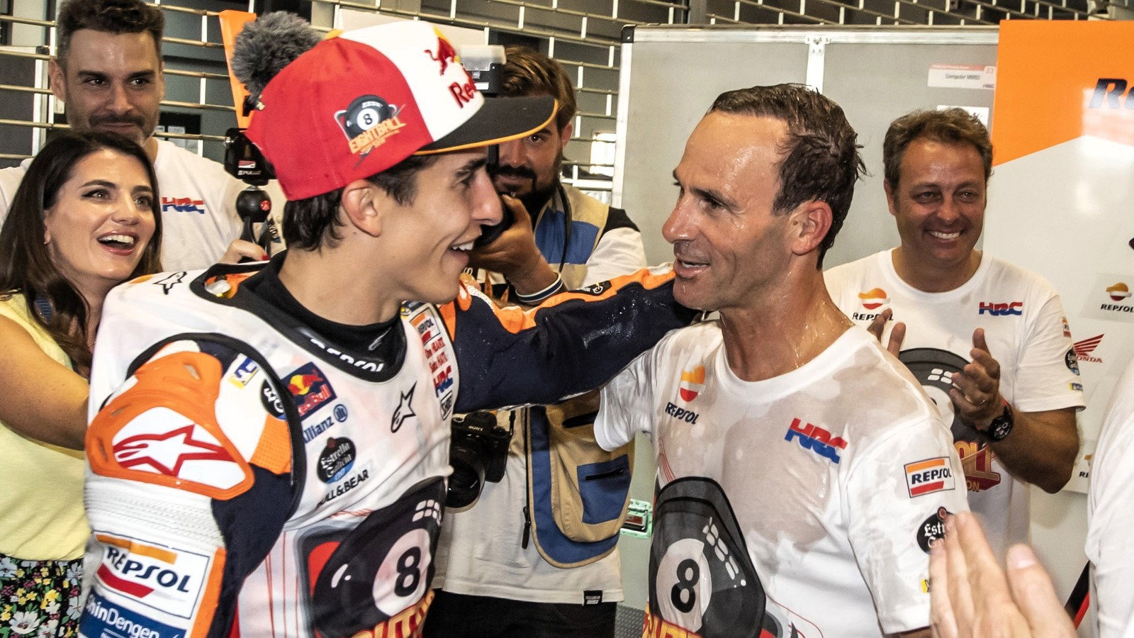 Alberto Puig, Marc Marquez, 2019 Thai MotoGP.