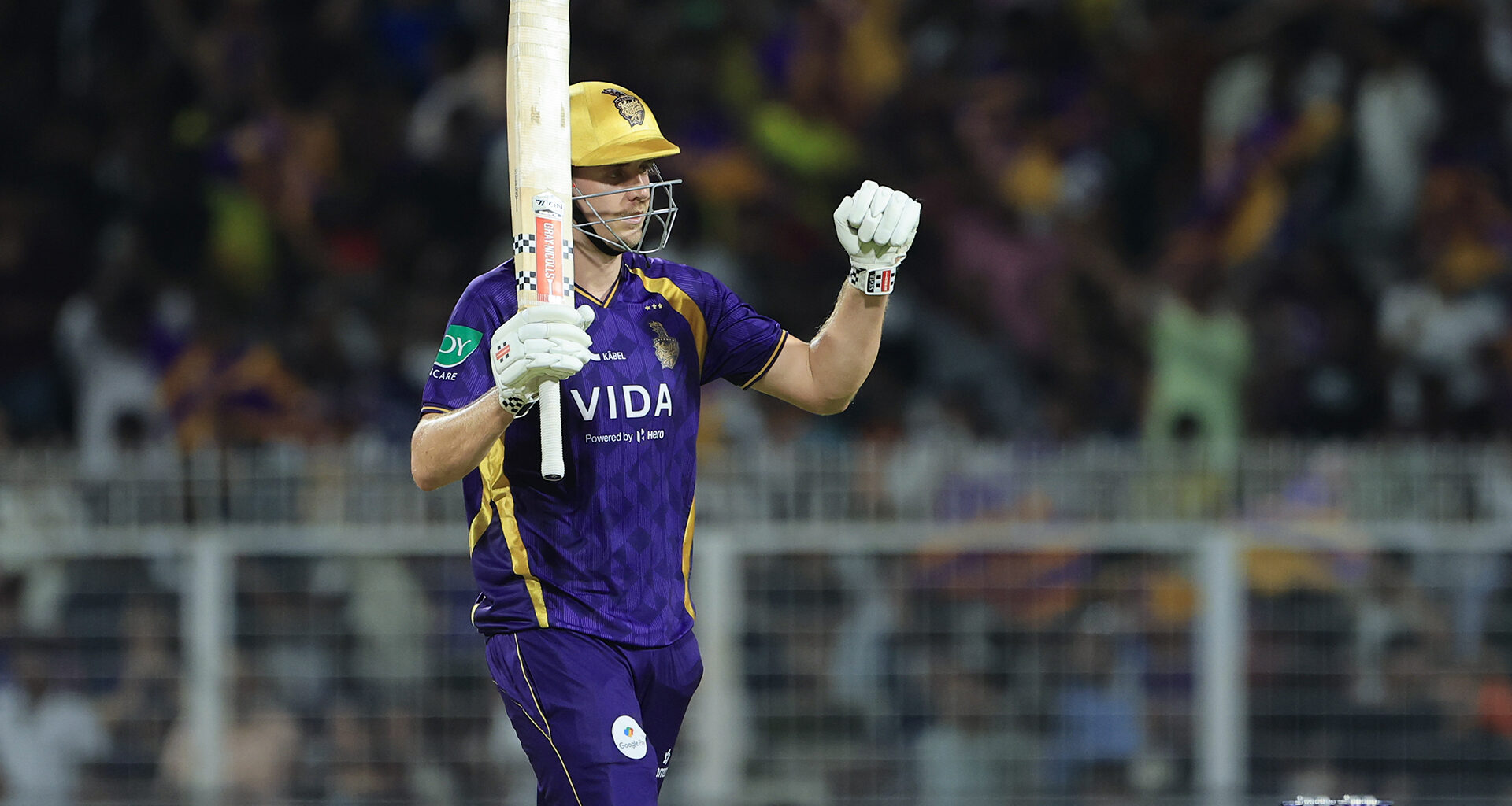 KKR's Green in the runs as Allen's six-fest stuns Gujarat