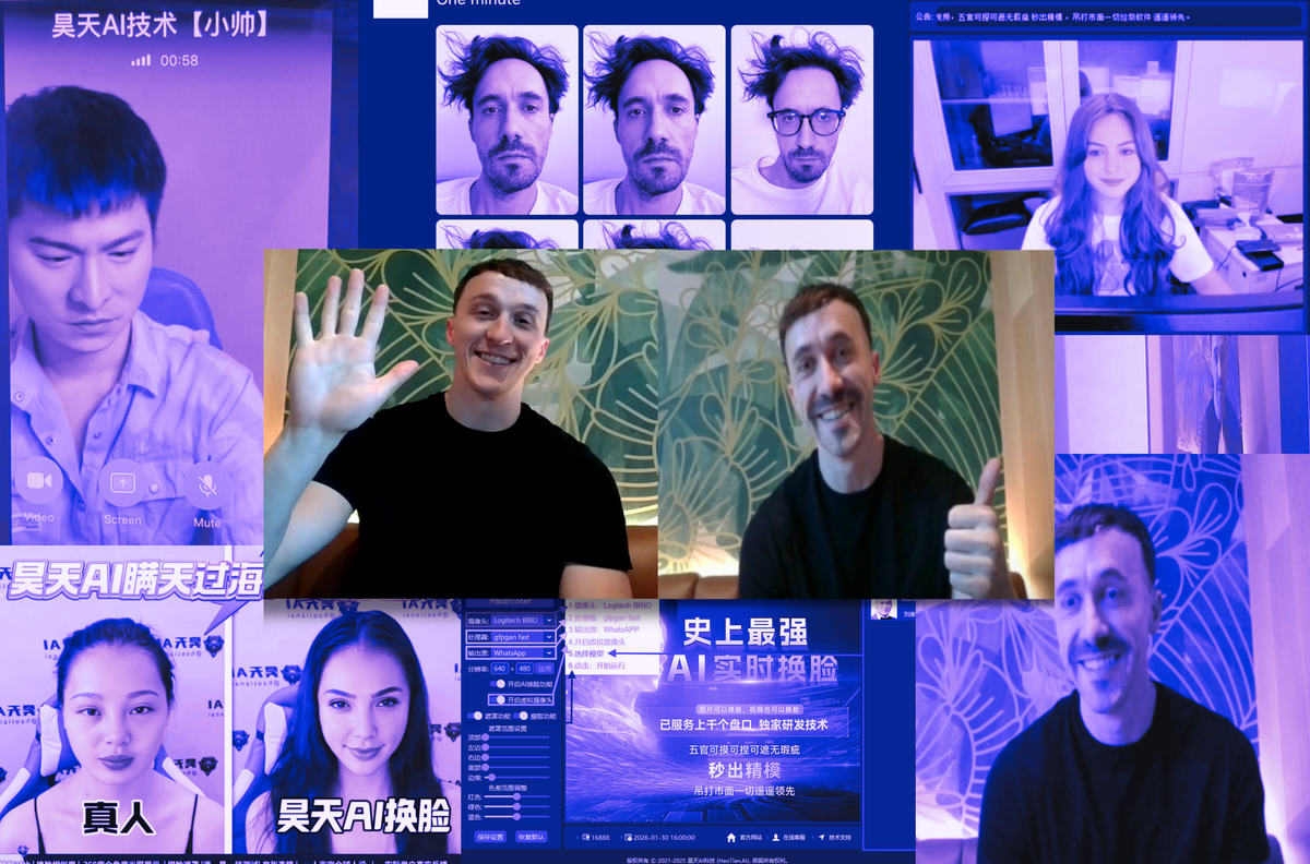 Inside the Chinese Realtime Deepfake Software Powering Scams Around the World