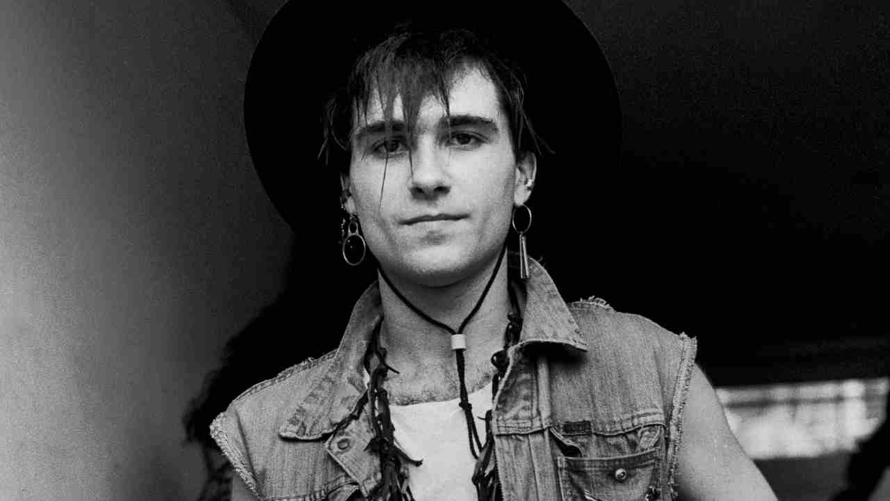 Ministry&rsquo;s Al Jourgensen posing for a photograph in 1983