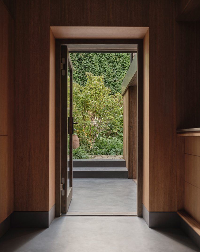 View to the garden