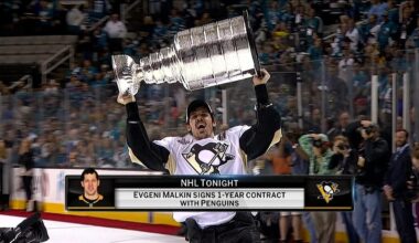 Evgeni Malkin signs 1-year contract with Penguins