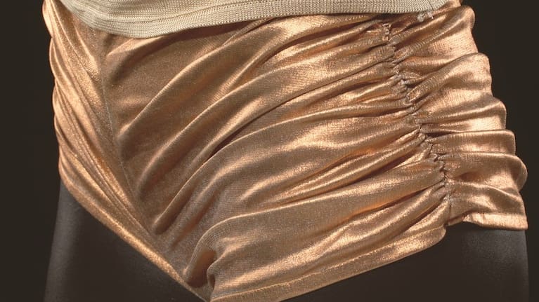 The famous hot pants worn by Kylie Minogue in Spinning Around video, 2000.