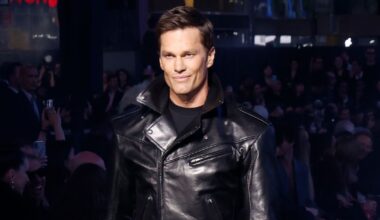 Gucci Cruise 2027 collection Guccicore show: Tom Brady runway debut alongside Paris Hilton, Kim Kardashian, Cindy Crawford, Mariah Carey and more stars