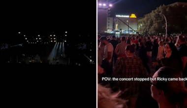 Ricky Martin Montenegro concert halted after suspected tear gas sparks panic in crowd