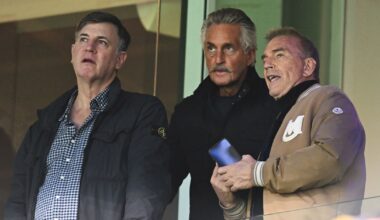 Kevin Costner attends AFL game at the Gabba while filming in Australia