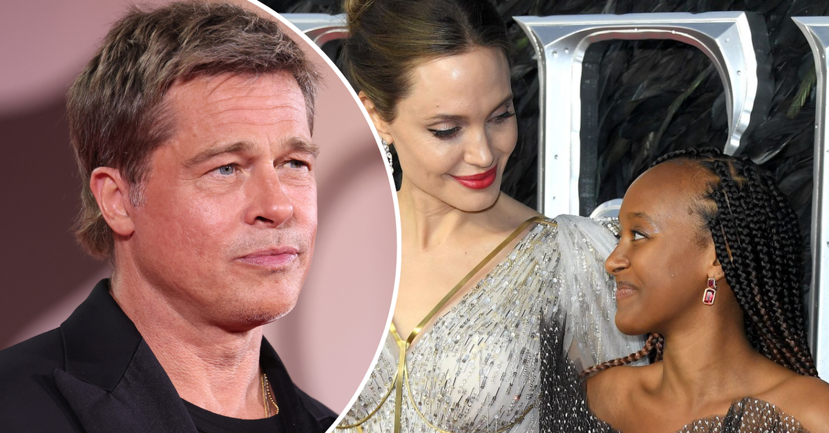 Angelina Jolie's daughter Zahara takes a swipe at dad Brad Pitt during college graduation by dropping his surname