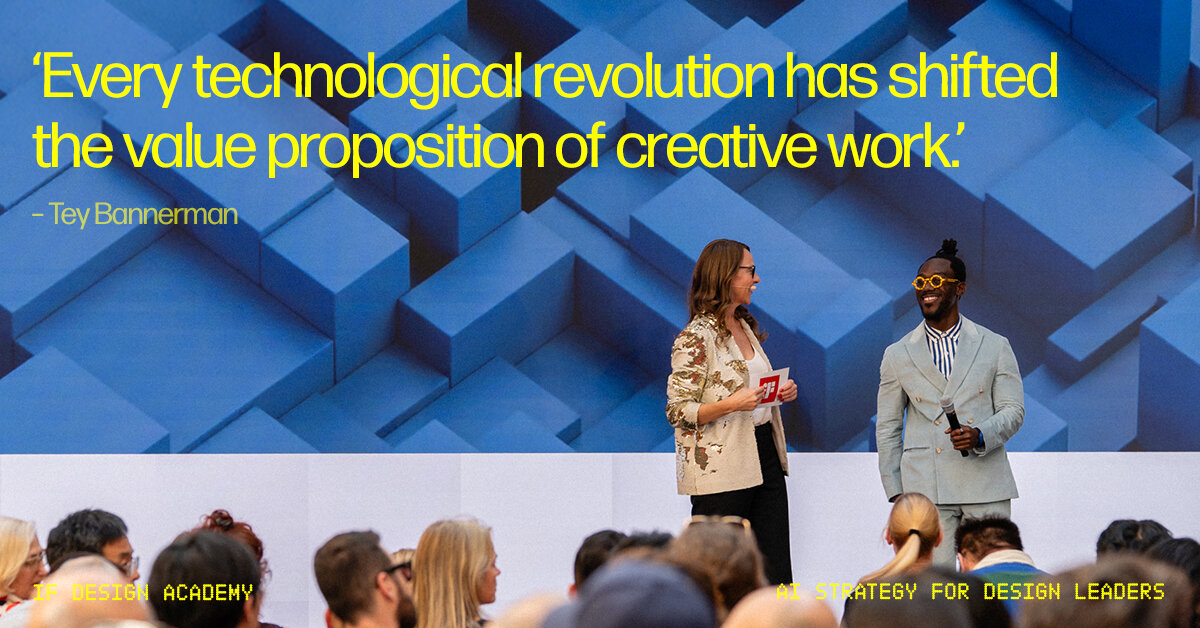 tey bannerman on why AI strategy is the new essential skill for design leaders