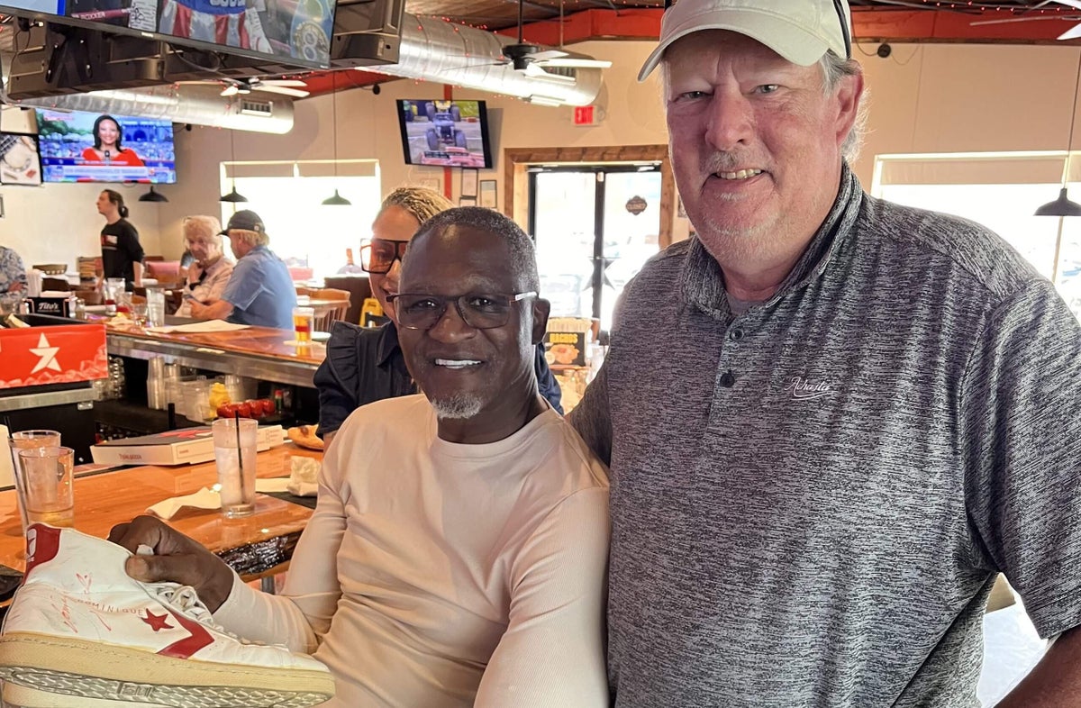 Dominique Wilkins reconnects with fan he gave shoes to 42 years ago: ‘Totally blew me away’