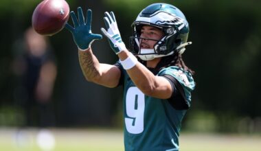 Eagles rookie jersey numbers for 2026 NFL Draft picks and UDFA signings