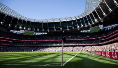 Tottenham vs Everton: A general view of the stadium during the Premier League match between Tottenham Hotspur and Crystal Palace F.C at Tottenham Stadium, London. Photo Sebastian Frej Premier League: Tottenham Hotspur v Crystal Palace