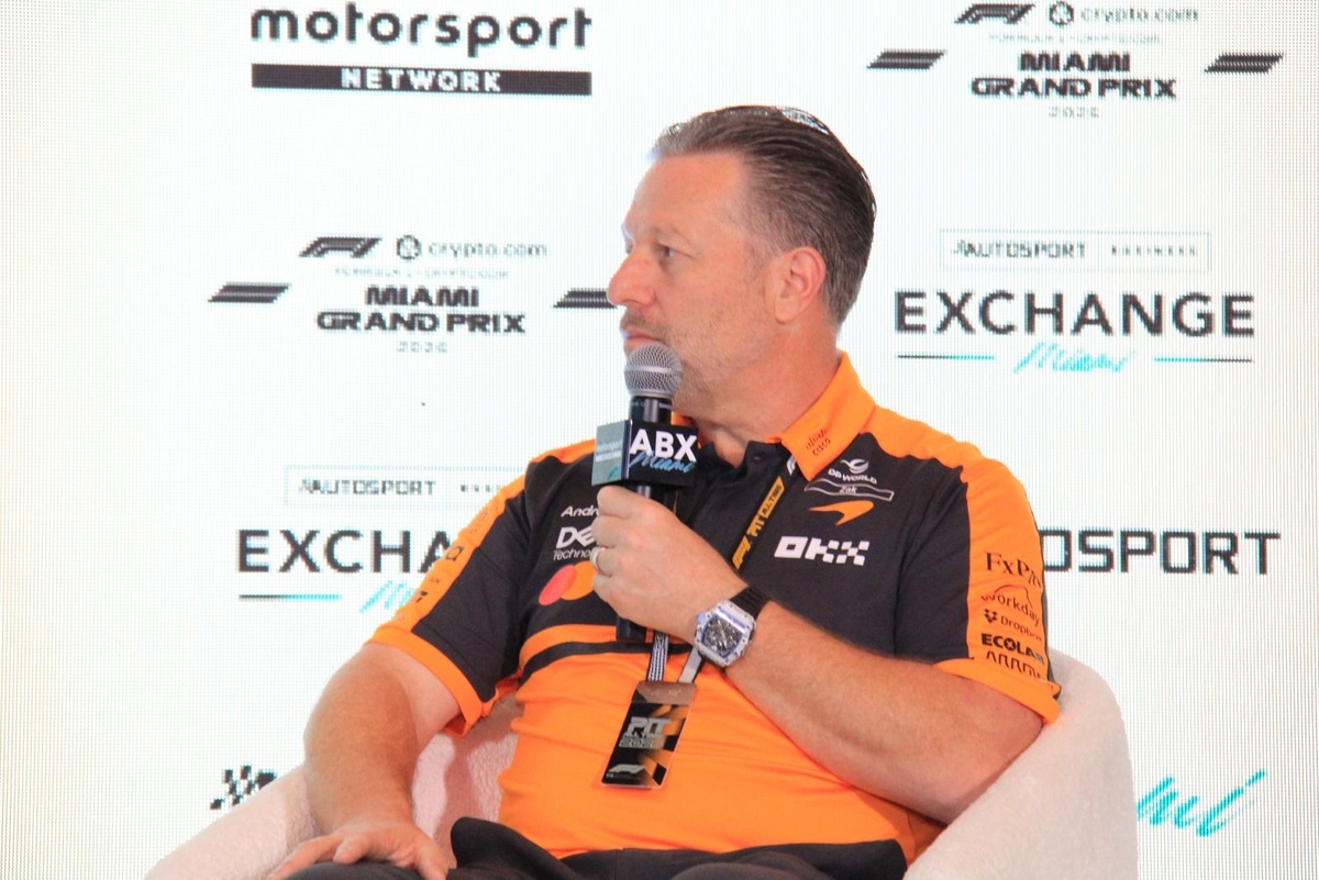 McLaren CEO Zak Brown throws hat in the ring for "F1" movie sequel role