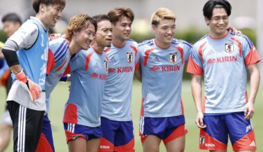 Football: Japan kick off training camp ahead of 8th straight World Cup