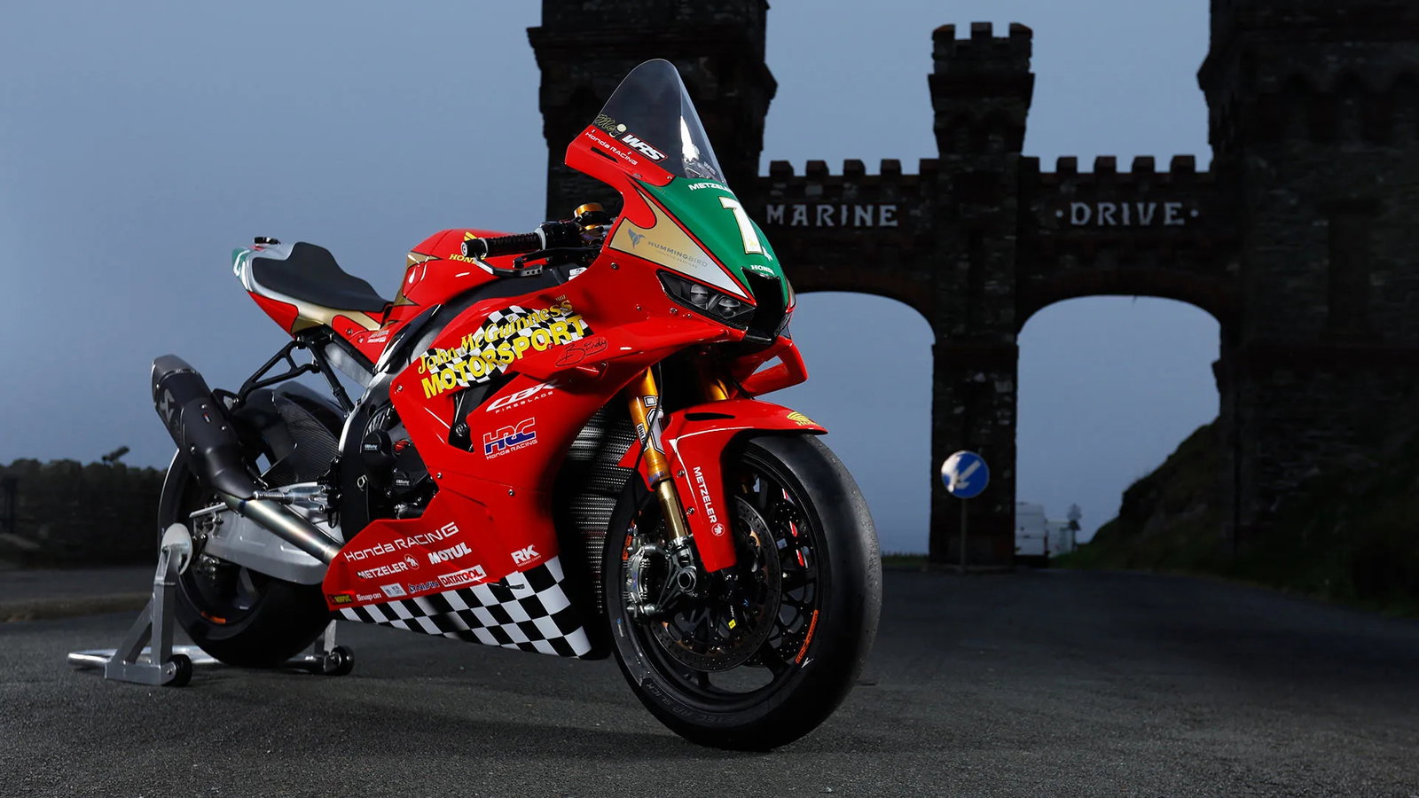 Special 30th anniversary John McGuinness livery