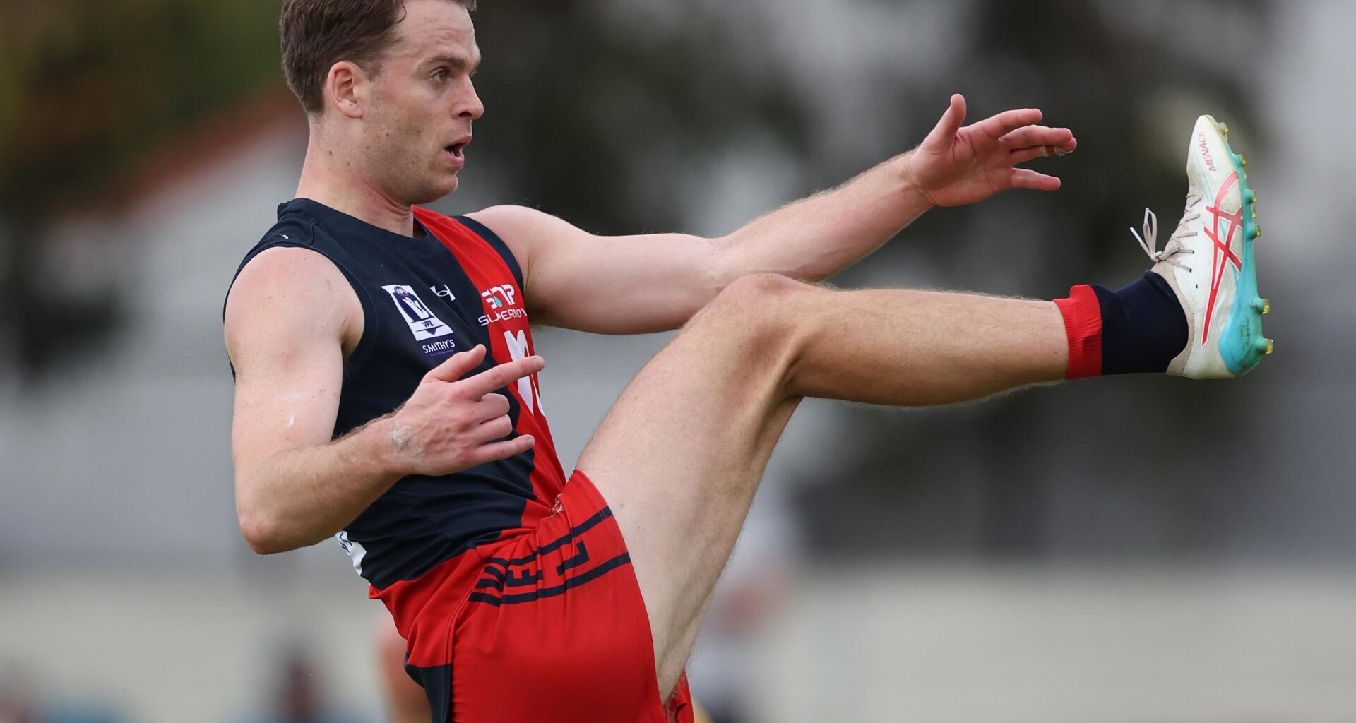 The newest Magpie worked next door to his teammates, but they didn't know it