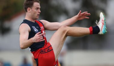 The newest Magpie worked next door to his teammates, but they didn't know it