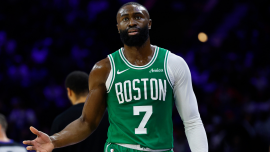 Jaylen Brown calls out Joel Embiid for flopping, says NBA refs have 'agenda' against him during Twitch stream