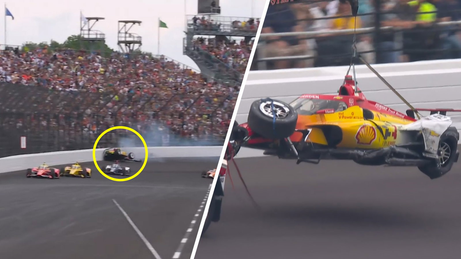 Crash scuppers Newgarden’s shot at Indy 500 three-peat