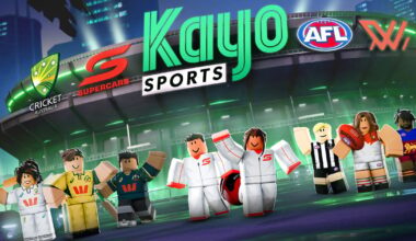 AFL, Cricket Australia and Supercars Debut on Roblox…