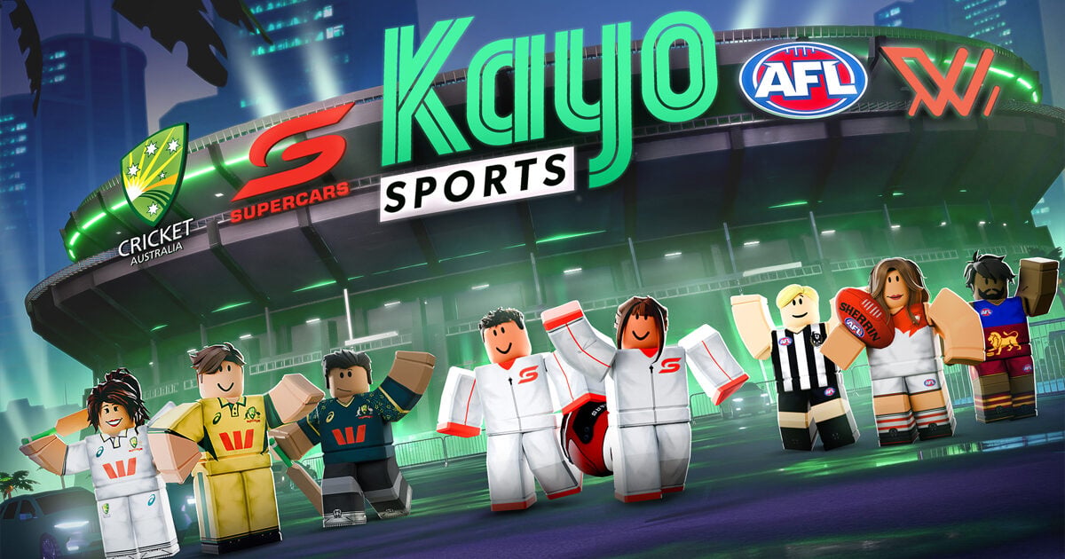 AFL, Cricket Australia and Supercars Debut on Roblox…